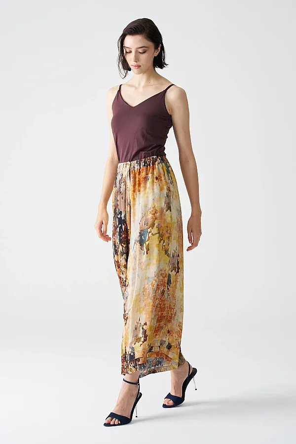 Batik Desenli Pantolon - 2