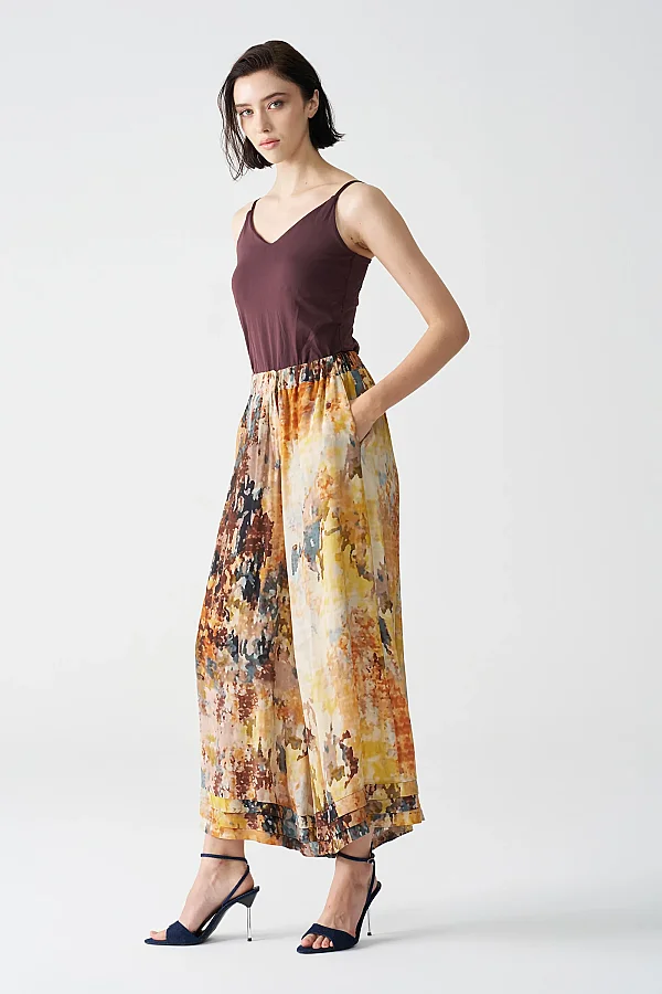 Batik Desenli Pantolon - 3