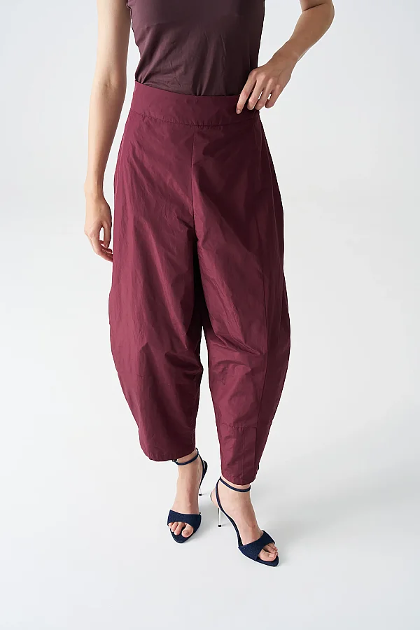 Bordo Iris Pantolon - 3