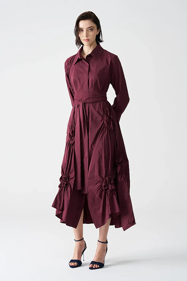 Bordo Isabella Elbise - 1