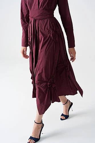 Bordo Isabella Elbise - 3