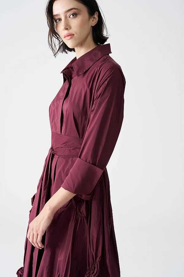 Bordo Isabella Elbise - 5