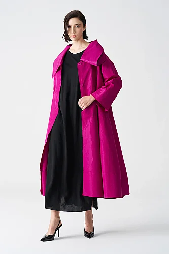 Fuşya Galatea Elbise - 4