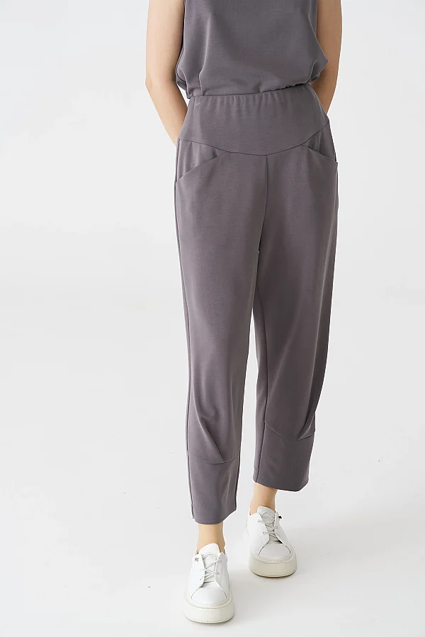 Gri Noora Pantolon - 3
