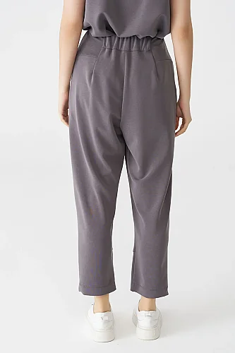 Gri Noora Pantolon - 4