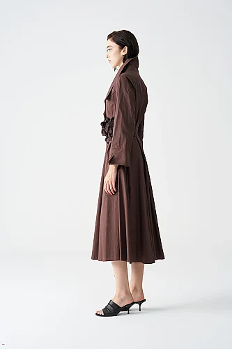 Kahverengi Candace Elbise - 3