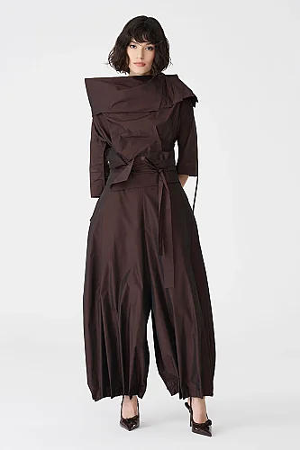 Kahverengi Ophelia Pantolon - 1