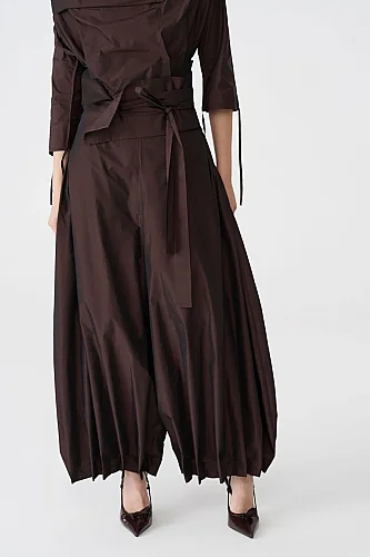 Kahverengi Ophelia Pantolon - BIZE (1)