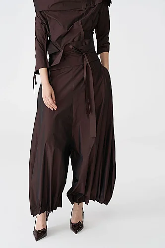 Kahverengi Ophelia Pantolon - 3