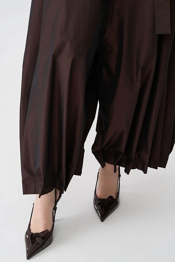 Kahverengi Ophelia Pantolon - 4