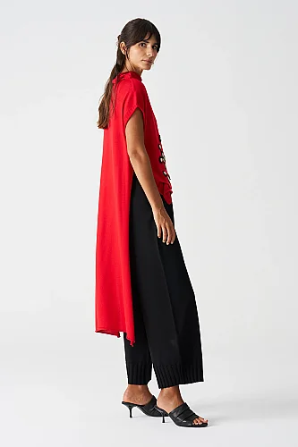 Kırmızı Triko Goodall Bluz - 3