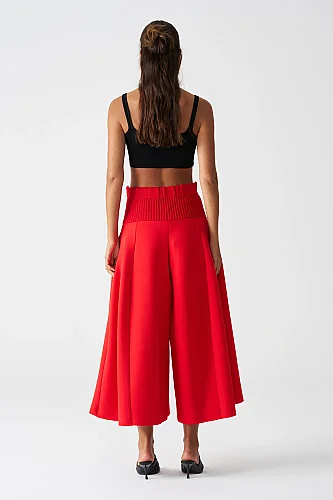 Kırmızı Ylva Pantolon - 5