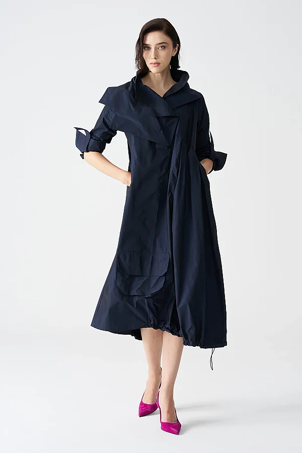 Lacivert Angela Elbise - 3