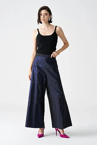 Lacivert Sontag Pantolon - 3