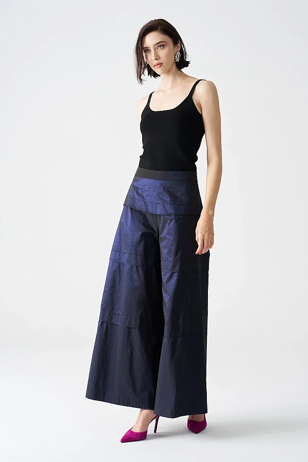 Lacivert Sontag Pantolon - 4