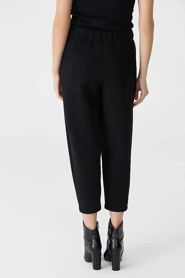 Siyah Persephone Pantolon - 4