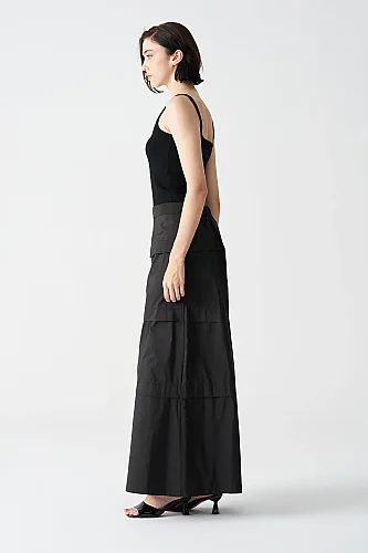 Siyah Sontag Pantolon - 7