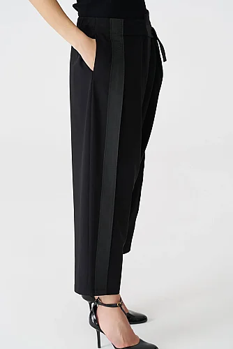 Siyah Tilda Pantolon - 3