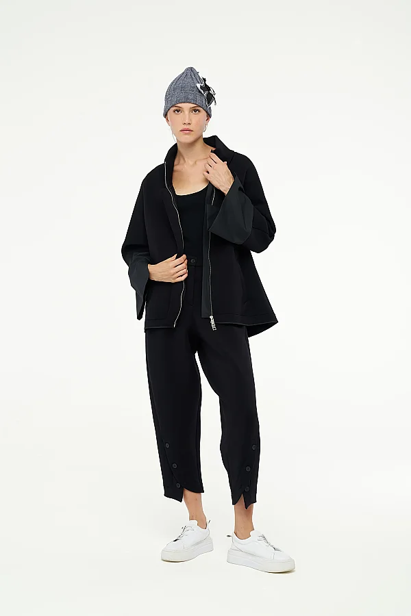 Siyah Vigdis Pantolon - 2