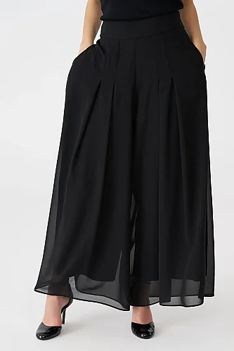 Siyah Winterson Pantolon - 2